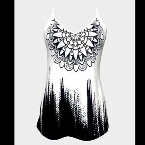 NWOT Mandala Spaghetti Strap Top